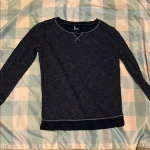 3/$10 Heathered black pullover